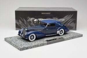 Delage D8-120 Cabriolet Two Tone Bleu Minichamps 1:18 107115132 Résine — image 6 sur 6