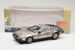 DeLorean DMC-12 LK Argent Sun Star 1:18 2701 Métal Moulé — image 8 sur 8