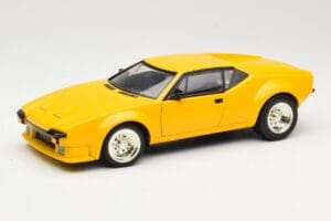 De Tomaso Pantera Jaune Hot Wheels 1:18 27809 Métal Moulé