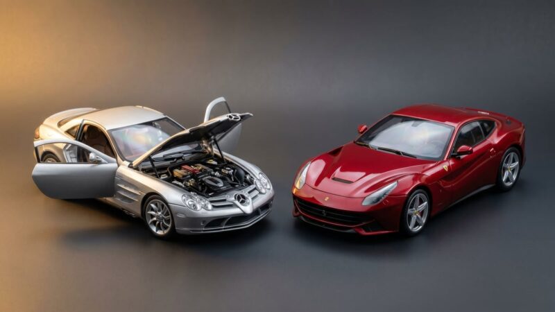 Diecast ou résine : quelle voiture miniature acheter ?
