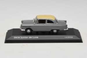 DKW Junior DeLuxe Gris Minichamps 1:43 A5-5794 Métal Moulé