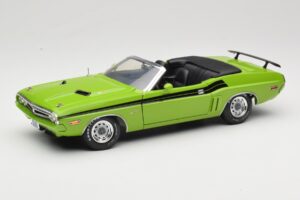 Dodge Challenger Cabriolet Vert Greenlight 1:18 12803-06G Métal Moulé