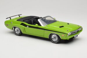 Dodge Challenger Cabriolet Vert Greenlight 1:18 12803-06G Métal Moulé — image 6 sur 8