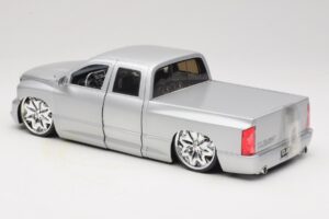 Dodge Ram Tuned Argent Jada 1:18 63162-SM Métal Moulé — image 7 sur 8
