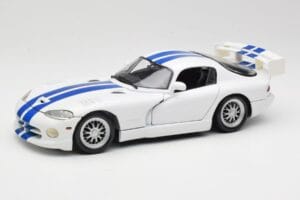 Dodge Viper GTS-R GT2 Blanc 1997 Maisto 1:18 50316 Métal Moulé