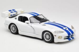Dodge Viper GTS-R GT2 Blanc 1997 Maisto 1:18 50316 Métal Moulé — image 6 sur 8
