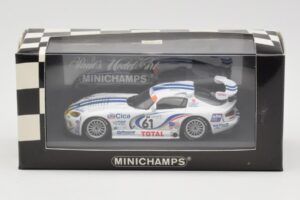 Dodge Viper GTS-R #61 Team Oreca S. Ayari / P. Gache 24 Hours of Le Mans 1997 Minichamps 1:43 430971461 Métal Moulé — image 4 sur 4
