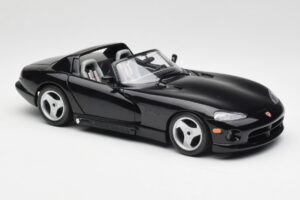 Dodge Viper RT/10 Noir Bburago 1:18 3065 Métal Moulé — image 6 sur 8