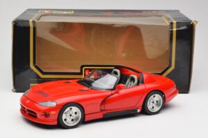 Dodge Viper RT/10 Rouge Édition Limitée Bburago 1:18 3025 Métal Moulé — image 8 sur 8