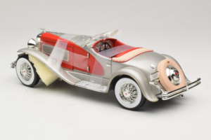 Duesenberg SJ Clark Gable's Car Argent Rouge ERTL 1:18 7962 Métal Moulé — image 5 sur 6