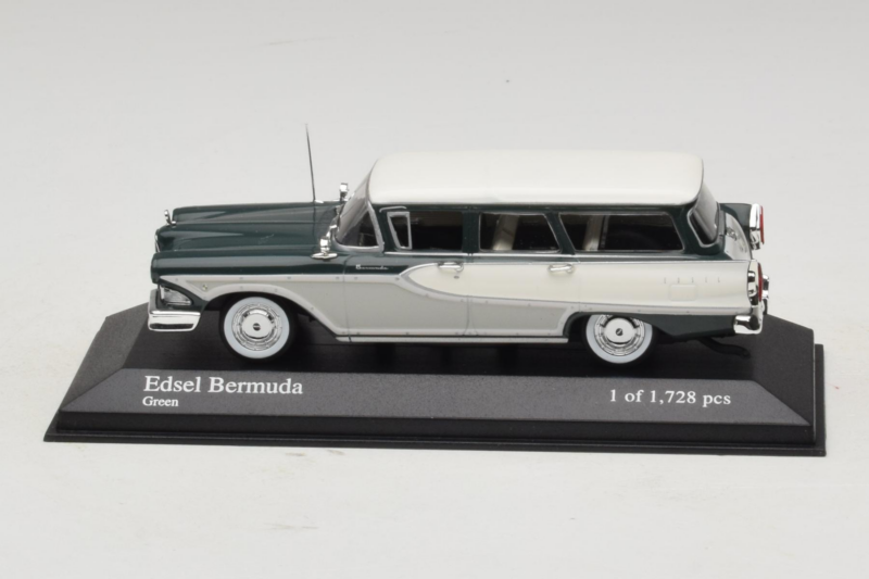 Edsel Bermuda Break Vert Minichamps 1:43 400082011 Métal Moulé