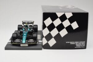 Aston Martin AMR22 Aramco #5 S. Vettel Monaco GP 2022 Minichamps 1:18 117220305 Résine — image 6 sur 7