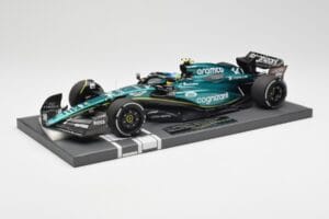 Aston Martin AMR23 #14 F. Alonso 3rd Place Saudi Arabian GP 2023 Minichamps 1:18 117230214 Métal Moulé — image 2 sur 7