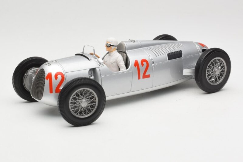 Auto Union Type C #12 H. Stuck Hungarian GP Budapest 1936 Minichamps 1:18 155361012 Métal Moulé