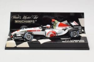 BAR Honda 007 A. Davidson Malaysian GP 2005 Minichamps 1:43 400050104 Métal Moulé