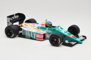 Benetton B186 #20 G. Berger F1 1986 Minichamps 1:18 80439418130 Métal Moulé — image 4 sur 6
