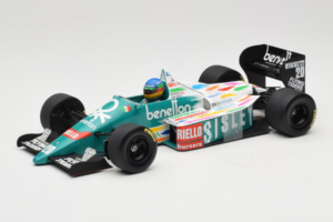Benetton B186 #20 G. Berger F1 1986 Minichamps 1:18 80439418130 Métal Moulé