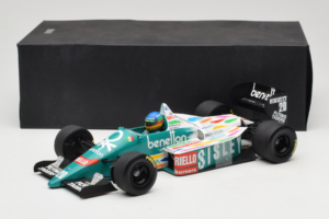 Benetton B186 #20 G. Berger F1 1986 Minichamps 1:18 80439418130 Métal Moulé — image 6 sur 6