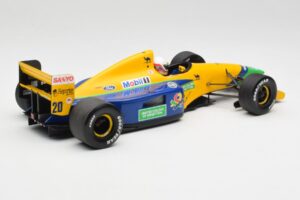 Benetton B191 #19 M. Schumacher F1 1991 Minichamps 1:18 100910119 Métal Moulé — image 2 sur 6