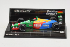 Benetton B189 Ford E. Pirro F1 1989 Minichamps 1:43 400890020 Métal Moulé