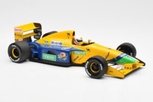 Benetton Ford B191B #20 M. Brundle F1 Early Season 1992 Minichamps 1:18 100920120 Métal Moulé — image 4 sur 6