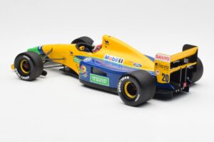 Benetton Ford B191B #20 M. Brundle F1 Early Season 1992 Minichamps 1:18 100920120 Métal Moulé — image 5 sur 6
