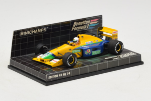 Benetton B191B Ford #20 M. Brundle Early Season F1 1992 Minichamps 1:43 400920120 Métal Moulé — image 2 sur 5