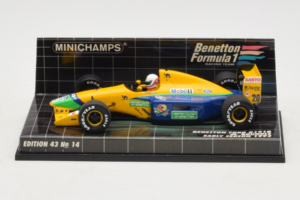 Benetton B191B Ford #20 M. Brundle Early Season F1 1992 Minichamps 1:43 400920120 Métal Moulé