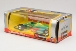 Benetton B190 Ford #20 N. Piquet F1 1990 Bburago 1:24 6102 Métal Moulé — image 3 sur 3