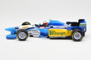 Benetton B195 Renault #1 M. Schumacher Winner Japanese GP 1995 Minichamps 1:18 510953401 Métal Moulé — image 3 sur 6