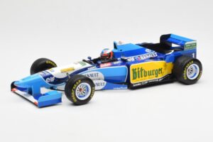 Benetton B195 Renault #1 M. Schumacher Winner Japanese GP 1995 Minichamps 1:18 510953401 Métal Moulé