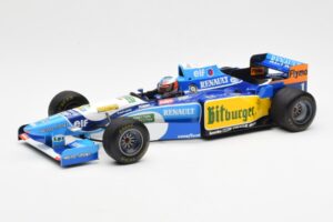 Benetton B195 Renault #1 M. Schumacher Canadian GP 1995 Minichamps 1:18 510950601 Métal Moulé