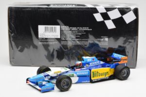 Benetton B195 Renault #1 M. Schumacher Canadian GP 1995 Minichamps 1:18 510950601 Métal Moulé — image 6 sur 6