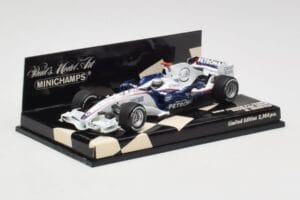 BMW Sauber F1.08 #5 N. Heidfeld Showcar 2008 Minichamps 1:43 400080083 Métal Moulé — image 2 sur 5