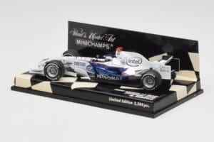 BMW Sauber F1.08 #5 N. Heidfeld Showcar 2008 Minichamps 1:43 400080083 Métal Moulé — image 3 sur 5