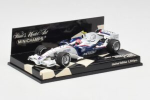 BMW Sauber F1.08 #4 R. Kubica Showcar 2008 Minichamps 1:43 400080084 Métal Moulé — image 2 sur 5