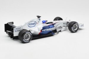 BMW Sauber F1.06 #17 J. Villeneuve F1 2006 Minichamps 1:18 100060017 Métal Moulé — image 2 sur 6