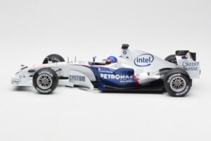 BMW Sauber F1.06 #17 J. Villeneuve F1 2006 Minichamps 1:18 100060017 Métal Moulé — image 3 sur 6
