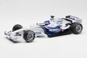 BMW Sauber F1.06 #17 J. Villeneuve F1 2006 Minichamps 1:18 100060017 Métal Moulé
