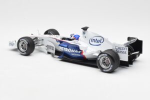 BMW Sauber F1.06 #17 J. Villeneuve F1 2006 Minichamps 1:18 100060017 Métal Moulé — image 5 sur 6