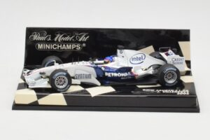 BMW Sauber F1.06 #11 J. Villeneuve F1 2006 Minichamps 1:43 400060017 Métal Moulé