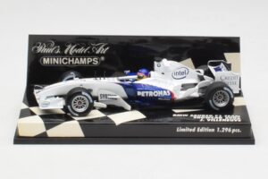 BMW Sauber F1.06 J. Villeneuve Showcar F1 2006 Minichamps 1:43 400060087 Métal Moulé