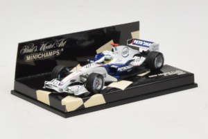 BMW Sauber F1.06 #16 N. Heidfeld BMW Sauber F1 Team 2006 Minichamps 1:43 400060016 Métal Moulé — image 2 sur 5