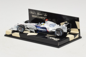 BMW Sauber F1.06 #16 N. Heidfeld BMW Sauber F1 Team 2006 Minichamps 1:43 400060016 Métal Moulé — image 3 sur 5