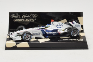 BMW Sauber F1.06 #16 N. Heidfeld BMW Sauber F1 Team 2006 Minichamps 1:43 400060016 Métal Moulé