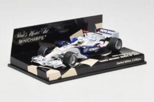 BMW Sauber F1.06 #16 N. Heidfeld Brazilian GP 2006 Minichamps 1:43 400060316 Métal Moulé — image 2 sur 5