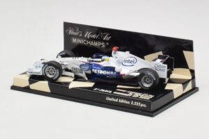 BMW Sauber F1.06 #10 N. Heidfeld Hungarian GP 3rd Place 2006 Minichamps 1:43 400060116 Métal Moulé — image 3 sur 5