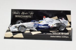 BMW Sauber F1.06 #10 N. Heidfeld Hungarian GP 3rd Place 2006 Minichamps 1:43 400060116 Métal Moulé
