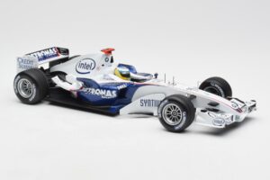 BMW Sauber F1.06 #16 N. Heidfeld F1 2006 Minichamps 1:18 100060016 Métal Moulé — image 4 sur 6