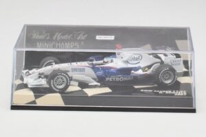 BMW Sauber F1.07 #3 N. Heidfeld Race Car 2007 Minichamps 1:43 400070009 Métal Moulé — image 5 sur 5